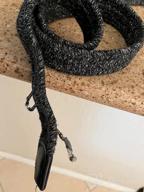 img 1 attached to Black Braided Belts L Men's Accessories and Belts review by Deep Echemendia