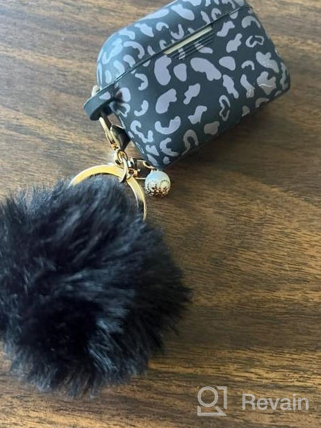 img 1 attached to Protect Your AirPods Pro In Style: Filoto Rose Gold Silicone Case With PomPom Keychain For Women And Girls review by Djuan Thompson