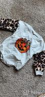 img 1 attached to Pumpkin Patch Cutie: Adorable Unisex Halloween Sweatshirt Romper With Extra-Long Sleeves And Onesie Design | Perfect Fall Baby Clothes review by Steve Waldbillig