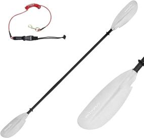 img 3 attached to Upgrade Your Kayaking With WOOWAVE'S Adjustable Lightweight Kayak Paddle And Premium Paddle Leash