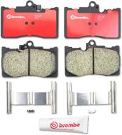 🔥 brembo p83072n front brake pad set for enhanced performance логотип