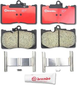 img 1 attached to 🔥 Brembo P83072N Front Brake Pad Set for Enhanced Performance