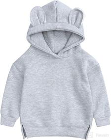 img 4 attached to QLIPIN Toddlers Sweatshirt Sweater Cartoon Apparel & Accessories Baby Boys : Clothing