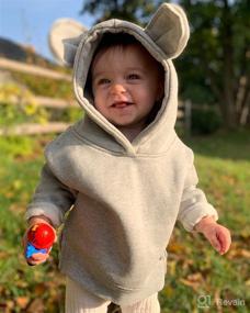 img 3 attached to QLIPIN Toddlers Sweatshirt Sweater Cartoon Apparel & Accessories Baby Boys : Clothing