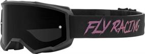 img 1 attached to Fly Racing Zone Goggle (Black/Fusion/Dark Smoke Lens