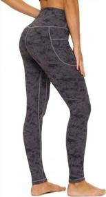 img 3 attached to Ccko Women'S High Waisted Leggings: Pockets, Yoga & Tummy Control