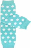 polka dot and solid color leg warmers for babies by bowbear logo