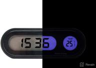 🚗 multi-function car time clock thermometer with led digital display and backlight - stay informed on the go! logo