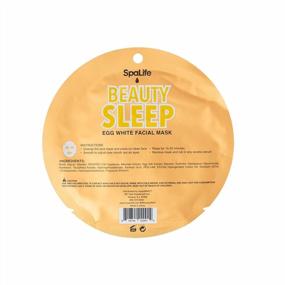 img 2 attached to Revitalize Your Skin With Spalife'S 10-Count Egg White Facial Mask For A Restful Beauty Sleep