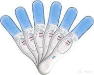 🏼 accurate pregnancy test sticks 6 pack: reliable results guaranteed logo
