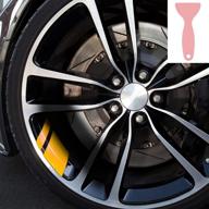 6pcs car wheel rim decal stripes логотип