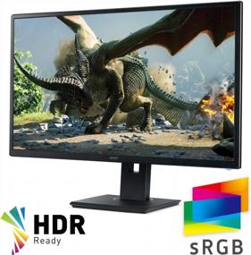 img 2 attached to Acer ET322QK 31.5-Inch 4K UHD Monitor 🖥️ with FREESYNC Technology, Tilt Adjustment, and HD Display