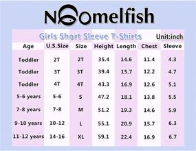 img 1 attached to Noomelfish Girls Criss T Shirts Sleeve Girls' Clothing at Tops, Tees & Blouses