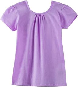 img 3 attached to Noomelfish Girls Criss T Shirts Sleeve Girls' Clothing at Tops, Tees & Blouses