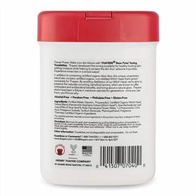 img 1 attached to THAYERS Alcohol-Free Witch Hazel Toning Towelettes With Aloe Vera, Rose Petal, 25 Count