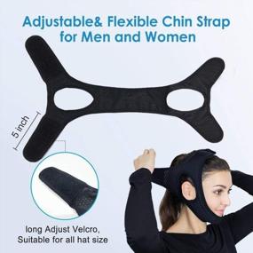 img 3 attached to Stop Snoring With Vosaro'S Comfortable And Adjustable Anti-Snoring Chin Straps For Men And Women
