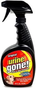 img 1 attached to 🐾 Urine Gone Stain & Odor Eliminator: Powerful Enzyme-Based Solution to Stop Pets from Remarking Instantly