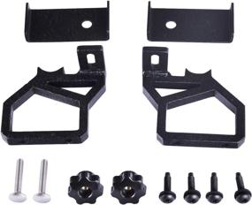 img 3 attached to 🚙 ZAMLIE High Lift Jack Hood Mounts: Perfect Fit for 2007-2018 Jeep Wrangler JK