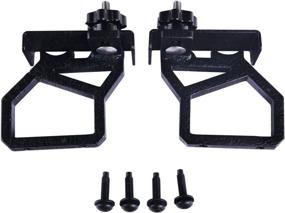 img 2 attached to 🚙 ZAMLIE High Lift Jack Hood Mounts: Perfect Fit for 2007-2018 Jeep Wrangler JK