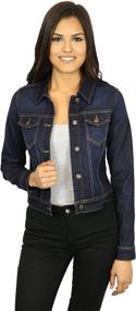 img 4 attached to StyLeUp Womens Classic Vintage Regular Women's Clothing via Coats, Jackets & Vests