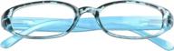 protect your eyes in style: visionglobal reading glasses with spring hinge and blue light blocking technology for women/men - 4/5 pairs available! logo