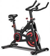 get fit at home with goplus exercise magnetic bike for noise-free stationary cycling logo