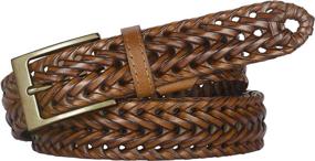 img 3 attached to Belt Lavemi Leather Braided 35 2828 2 Men's Accessories ~ Belts