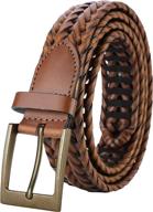 belt lavemi leather braided 35 2828 2 men's accessories ~ belts logo