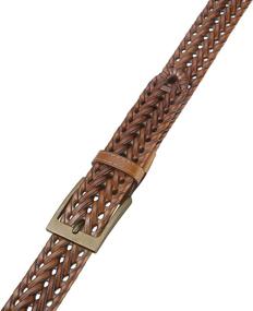 img 2 attached to Belt Lavemi Leather Braided 35 2828 2 Men's Accessories ~ Belts