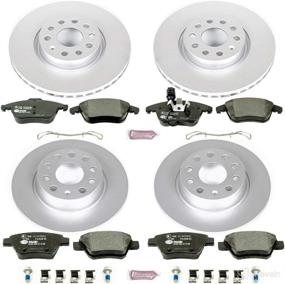 img 2 attached to Enhanced Euro-Stop Brake Kit by Power Stop - ESK5803