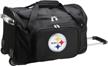 22-inch nfl wheeled duffel bag - perfect for travel! logo