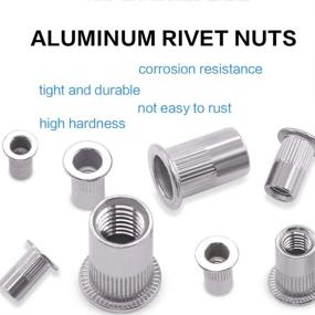 img 2 attached to 190PCS Aluminum Rivnut Threaded Nutsert