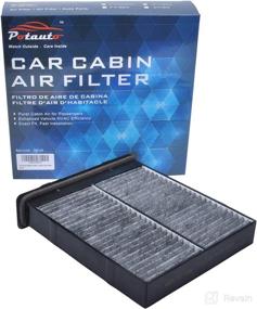 img 4 attached to 🚗 Activated Carbon Car Cabin Air Filter Replacement for SUZUKI SX4 SX4 CROSSOVER - POTAUTO MAP 1038C (CF10559)