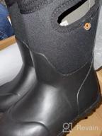 img 1 attached to BOGS Unisex-Child York Boys and Girls Waterproof Winter Rain Boot: Insulated Rubber & Neoprene review by Charlie Maadhadians