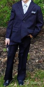 img 4 attached to Black Boys' GN214 Formal Dresswear for Suits & Sport Coats - Boys' Clothing