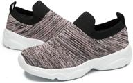 ally belly girls' athletic shoes: walk comfortable sneakers logo