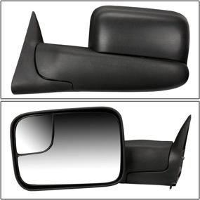 img 3 attached to DNA MOTORING TWM 010 T222 BK Mirrors Passenger