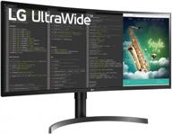 🖥️ lg ultrawide curved monitor 35bn75c b 3440x1440p: unbeatable clarity, 120hz, hdr, flicker-free & more logo