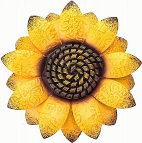 img 4 attached to Elevate Your Walls With EASICUTI'S Sunflower Metal Flowers: Stunning Decorations For Indoor And Outdoor Spaces!