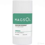 🍋 lemongrass magnesium deodorant for men and women logo