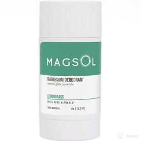 img 3 attached to 🍋 Lemongrass Magnesium Deodorant for Men and Women