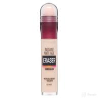 👁️ maybelline eraser eye concealer ivory - flawless coverage for bright, radiant eyes logo