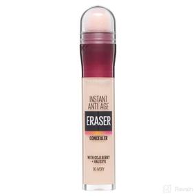 img 4 attached to 👁️ Maybelline Eraser Eye Concealer Ivory - Flawless Coverage for Bright, Radiant Eyes
