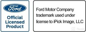 img 2 attached to 🔳 iPick Black on Black Aluminum Tire Valve Stem Caps Designed for Ford Focus ST