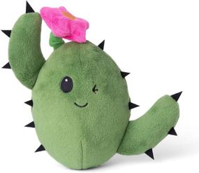 img 4 attached to Enhance Your Dog'S Playtime With Barkbox'S Squeaky 2-In-1 Puzzle Plush Toy - Consuela The Cactus