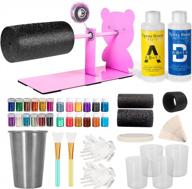 ultimate cup turner kit for epoxy tumbler crafting: tumbler turner, spinner, and epoxy included! logo