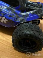 img 1 attached to Remote Control Car 1/18 Scale 2.4 Ghz High Speed 30+ MPH 4X4 Off Road RC Truck With LED Lights - Great For Adults & Kids By FUNTECH review by William Kava