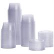 200 set disposable plastic condiment household supplies via paper & plastic logo