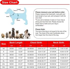 img 1 attached to 🎅 Christmas Dog Winter Coat: Waterproof, Windproof, and Warm Pet Sweater for Small to Extra Large Dogs - Red, Size L