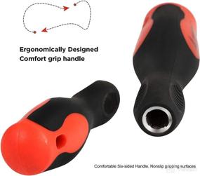 img 2 attached to 🔧 Versatile Raven 6 in 1 Screwdriver: Get the Job Done with Comfort Grip